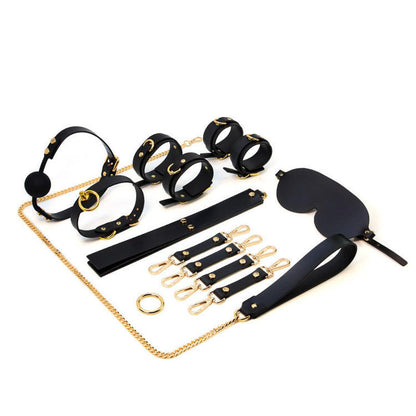 Fashionable And Simple Cowhide Leather Bondage Set