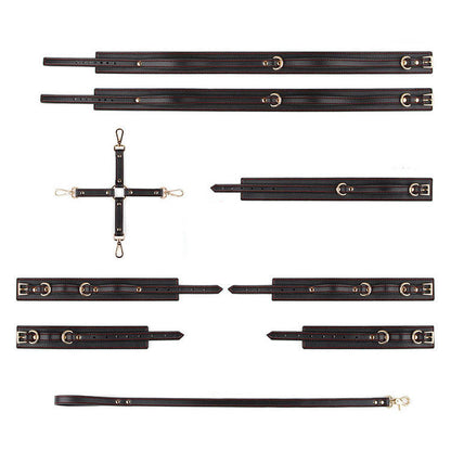 Fashionable And Simple Cowhide Leather Bondage Set