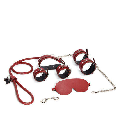 Fashionable And Simple Cowhide Leather Bondage Set